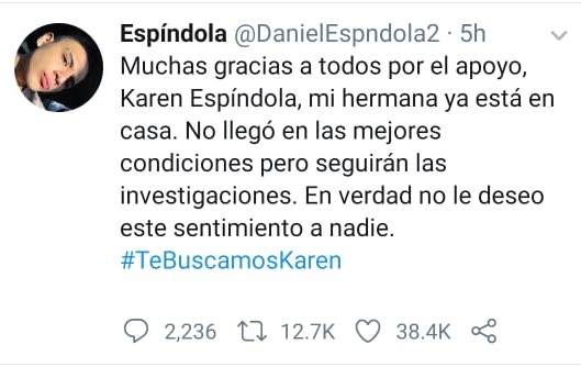 Laura Karen declarará cuando esté en condiciones óptimas: PGJ