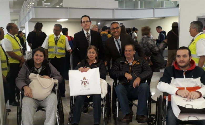 Connacionales heridos en Jordania regresaron a México

 
