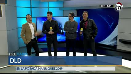 Telediario noticia Charlan con Abelardo Luzanía.