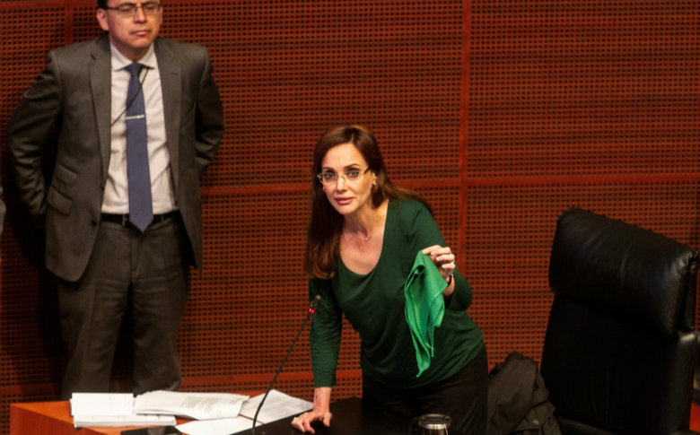 Rechazan solicitud para destituir a Lilly Téllez de bancada de Morena