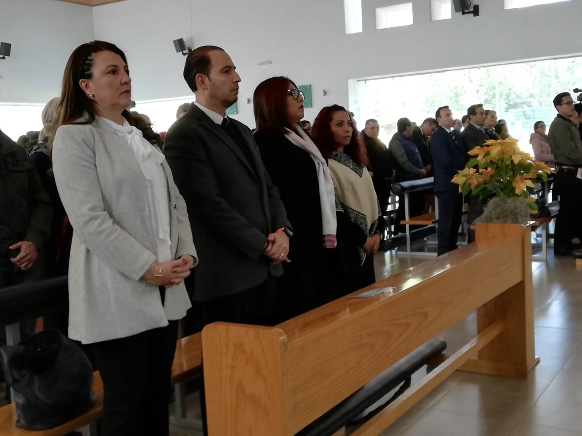 PAN realiza misa en honor a Martha Erika y Moreno Valle