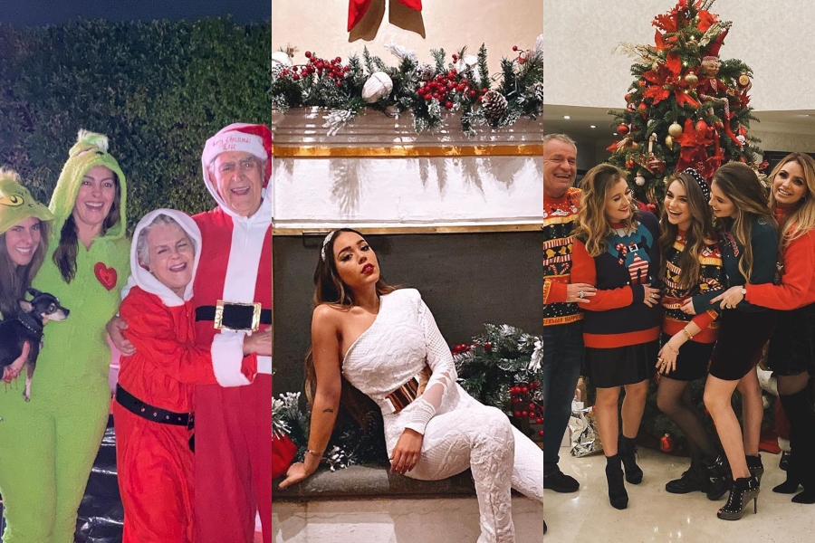 Así celebran la Navidad los famosos