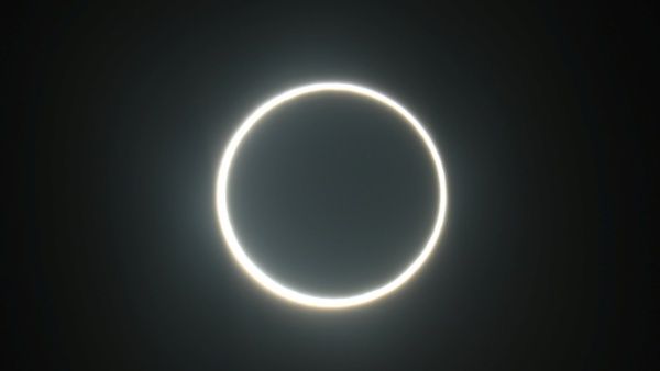 ¡Sorprendente! Así se vio el eclipse de 'anillo de fuego'
