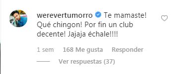 "Te mamast3, por fin un club decente"; el mensaje de Werevertumorro a Van Rankin