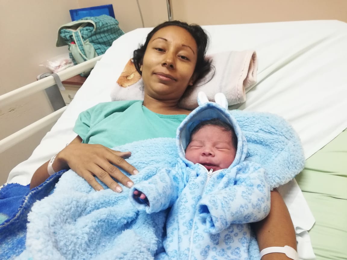 Con 4 kilos 20 gramos, nace el primer bebé del 2020 en Torreón
