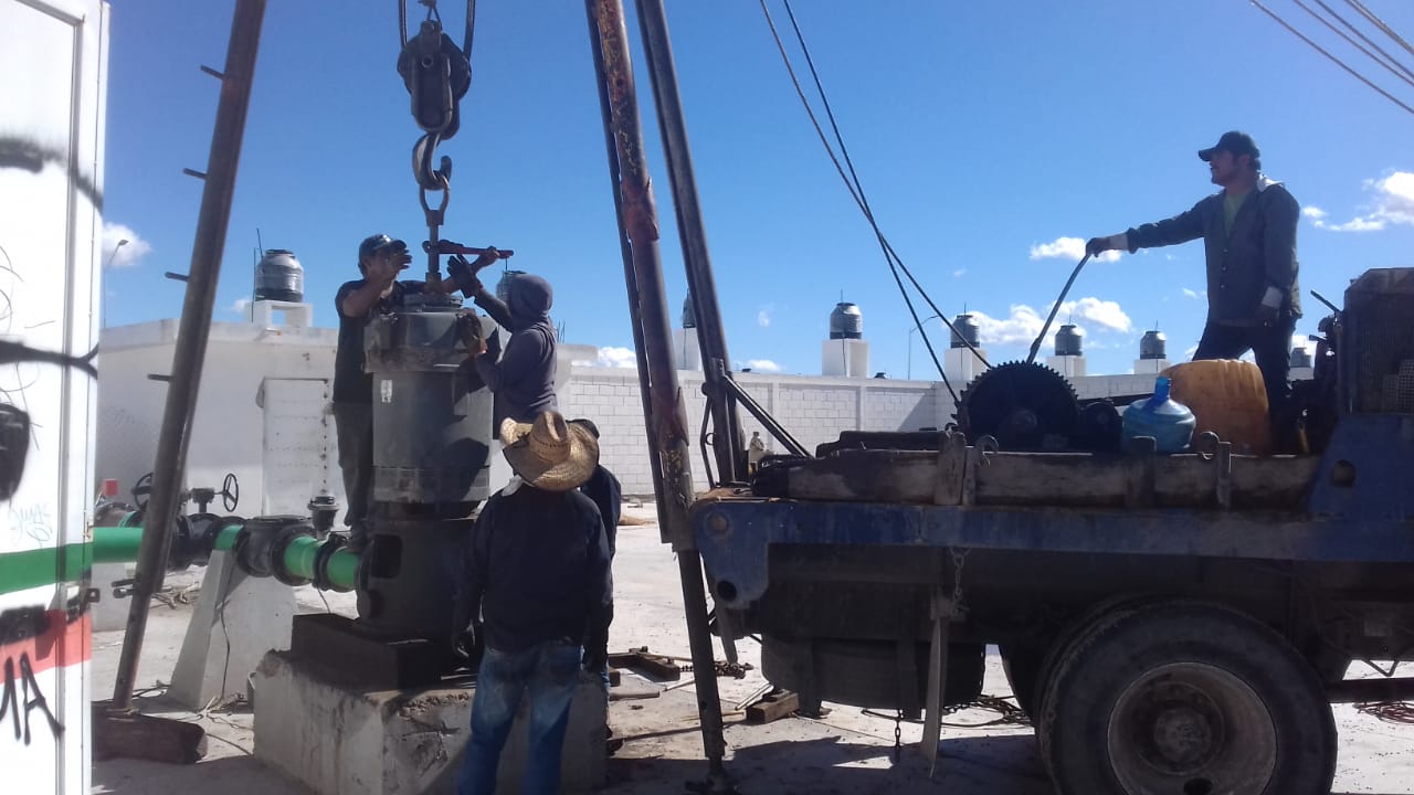 Falla en bomba limitará presión de agua en colonias del norte de Torreón