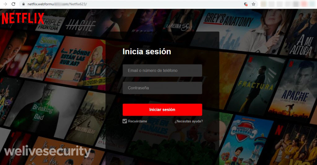 Nuevo caso de estafa para robar datos de Netflix