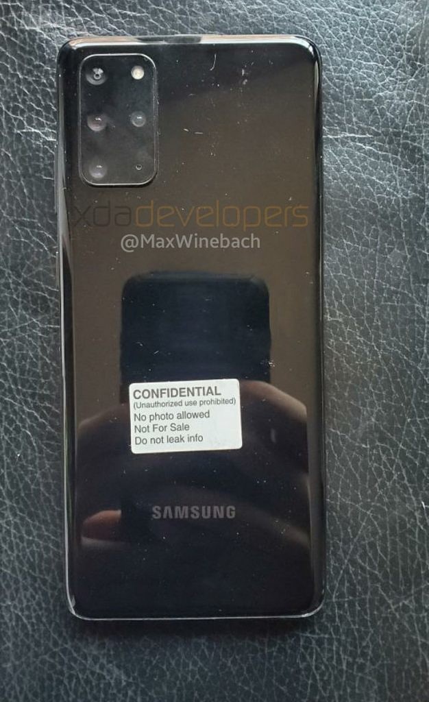 Filtran fotos del nuevo teléfono de Samsung: se llamaría Galaxy S20