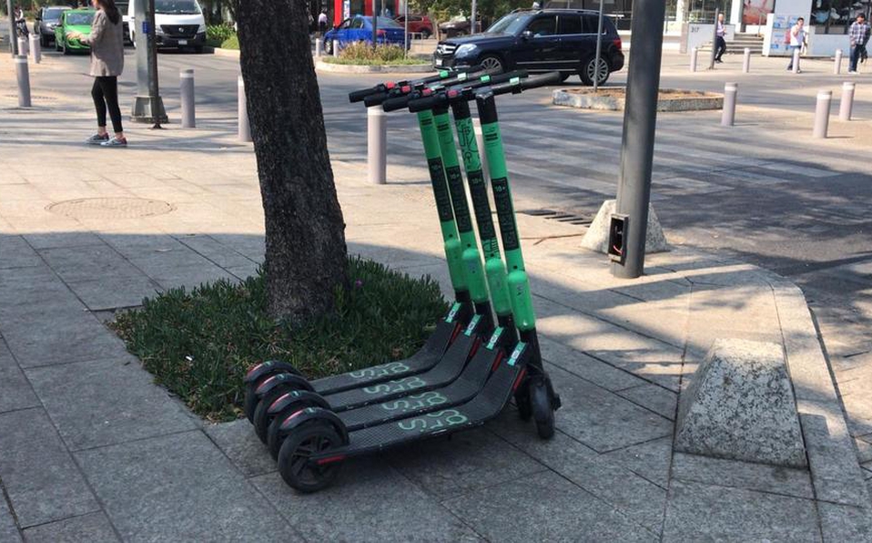 Scooters en CDMX, cada vez más difícil de ubicarlos