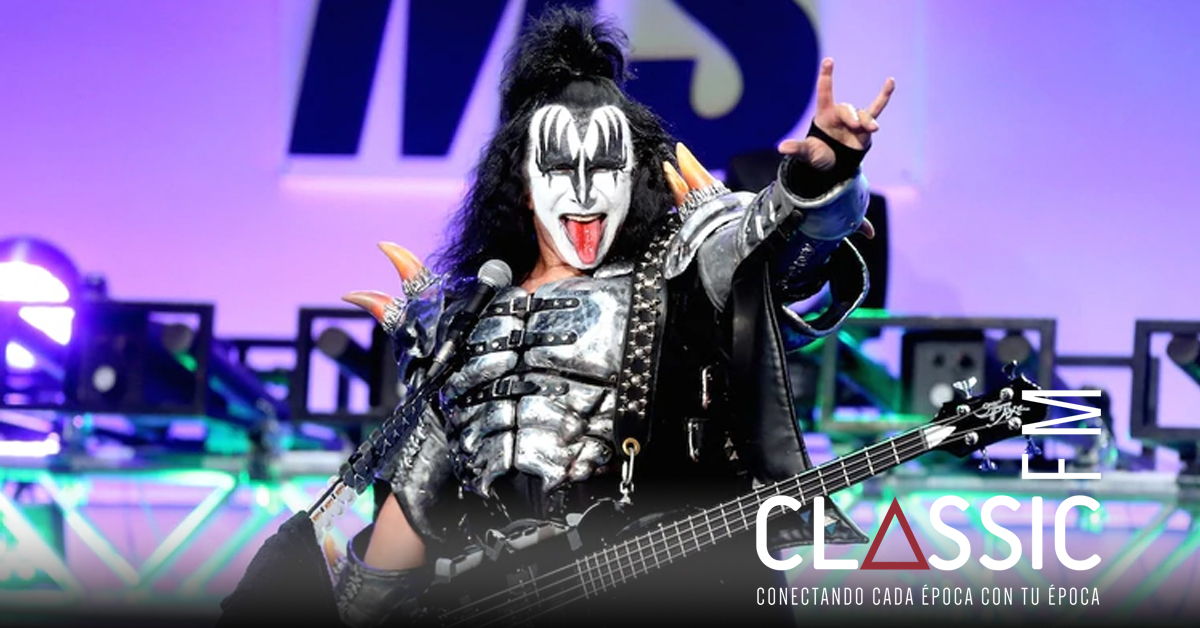 Gene Simmons quiso registrar los “cuernos del metal”.