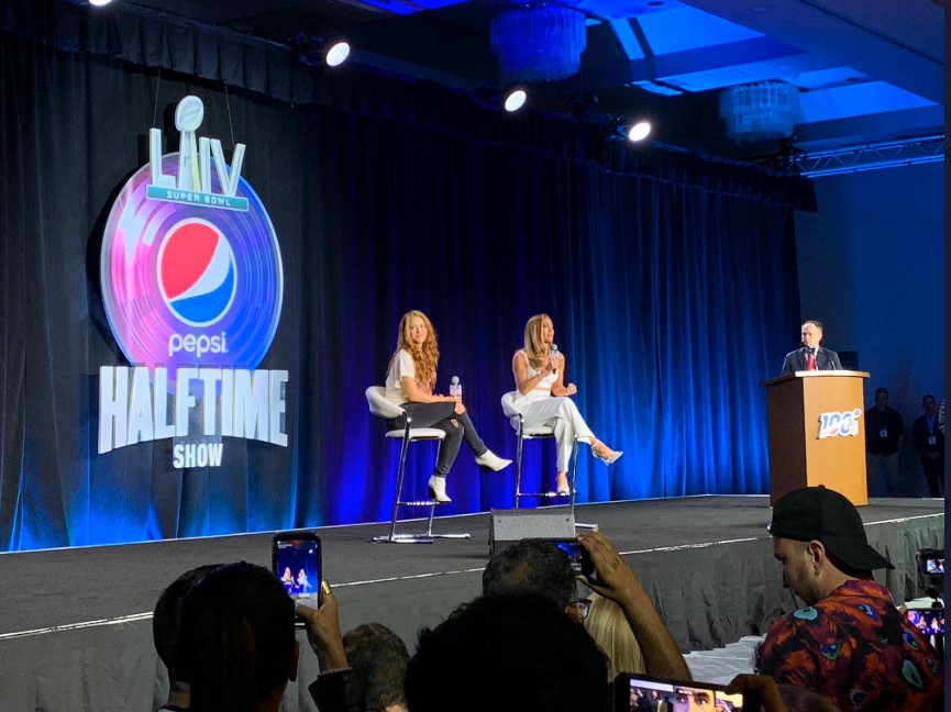 Shakira y Jennifer López listas para el show del Super Bowl LIV