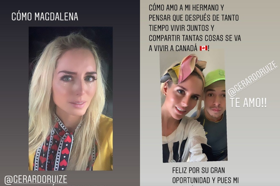 Se deja ver llorando Tania Ruiz