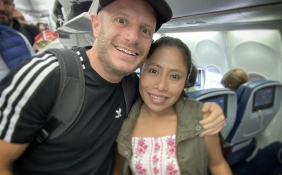 Facundo y Yalitza se encuentran en avión rumbo a México