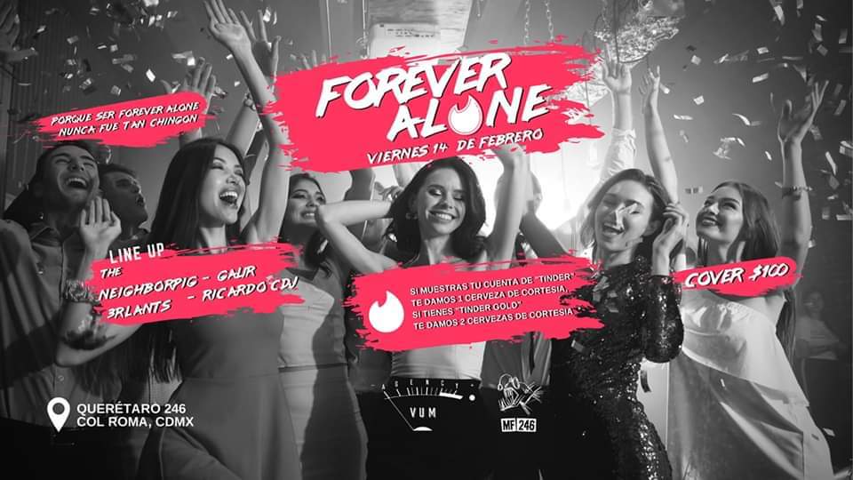 ¿Forever Alone este 14 de febrero?, la CDMX te ofrece opciones para dejar la soltería