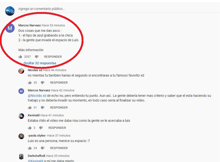 Luisito Comunica capta en video a un hombre que graba bajo la falda de una mujer [VIDEO]