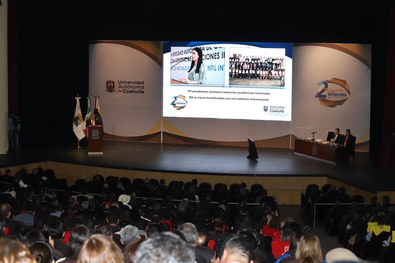 Rector de la UAdeC rinde su segundo informe | Telediario México