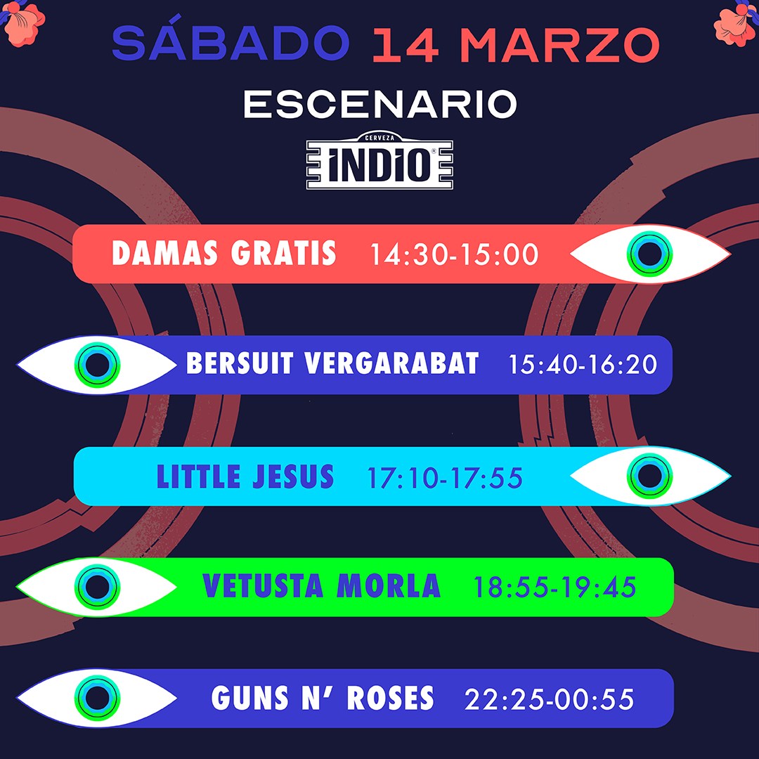 Horarios del Vive Latino 2020