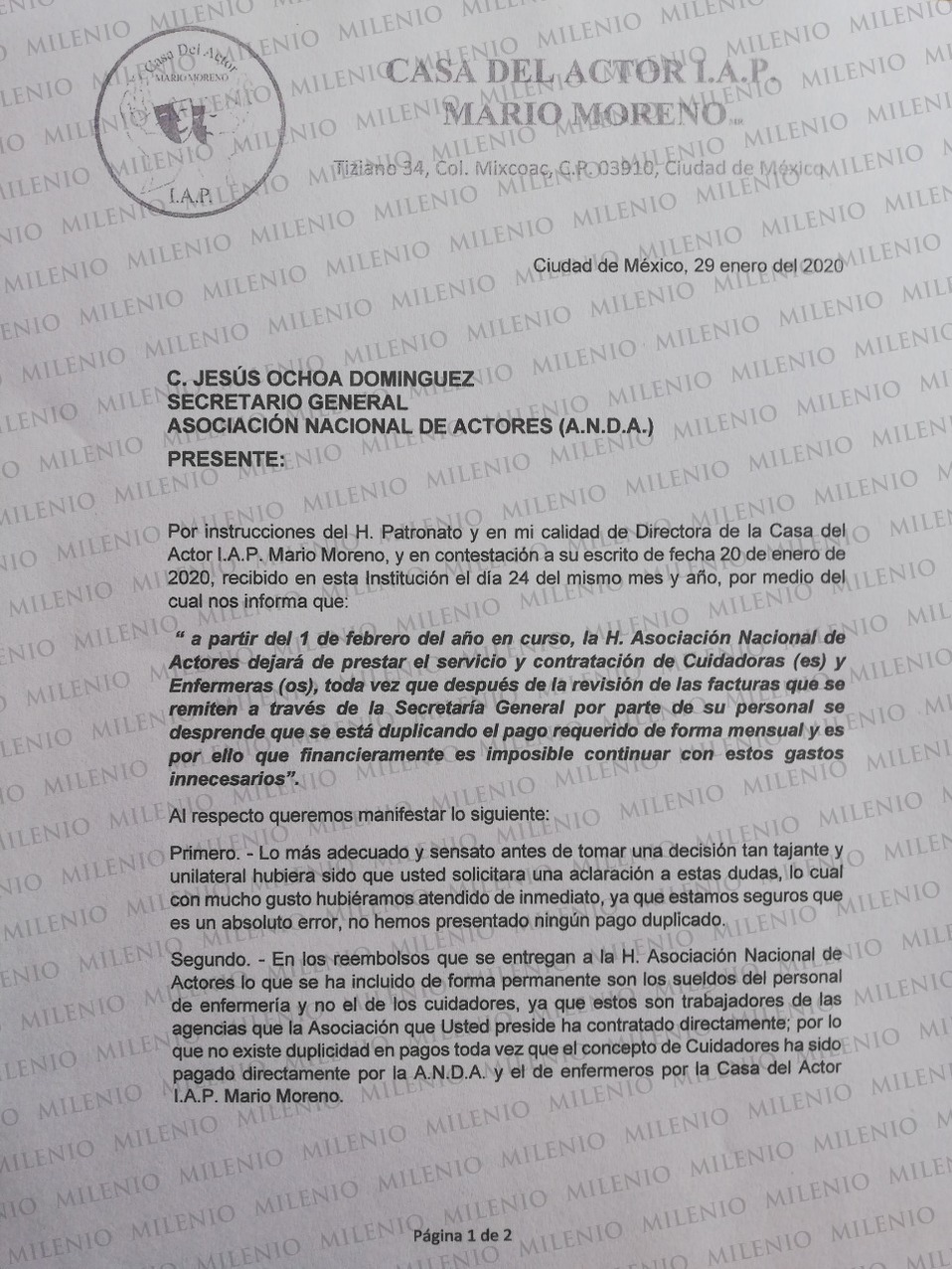 La Casa del Actor... casi 2 años sin apoyo de la ANDA