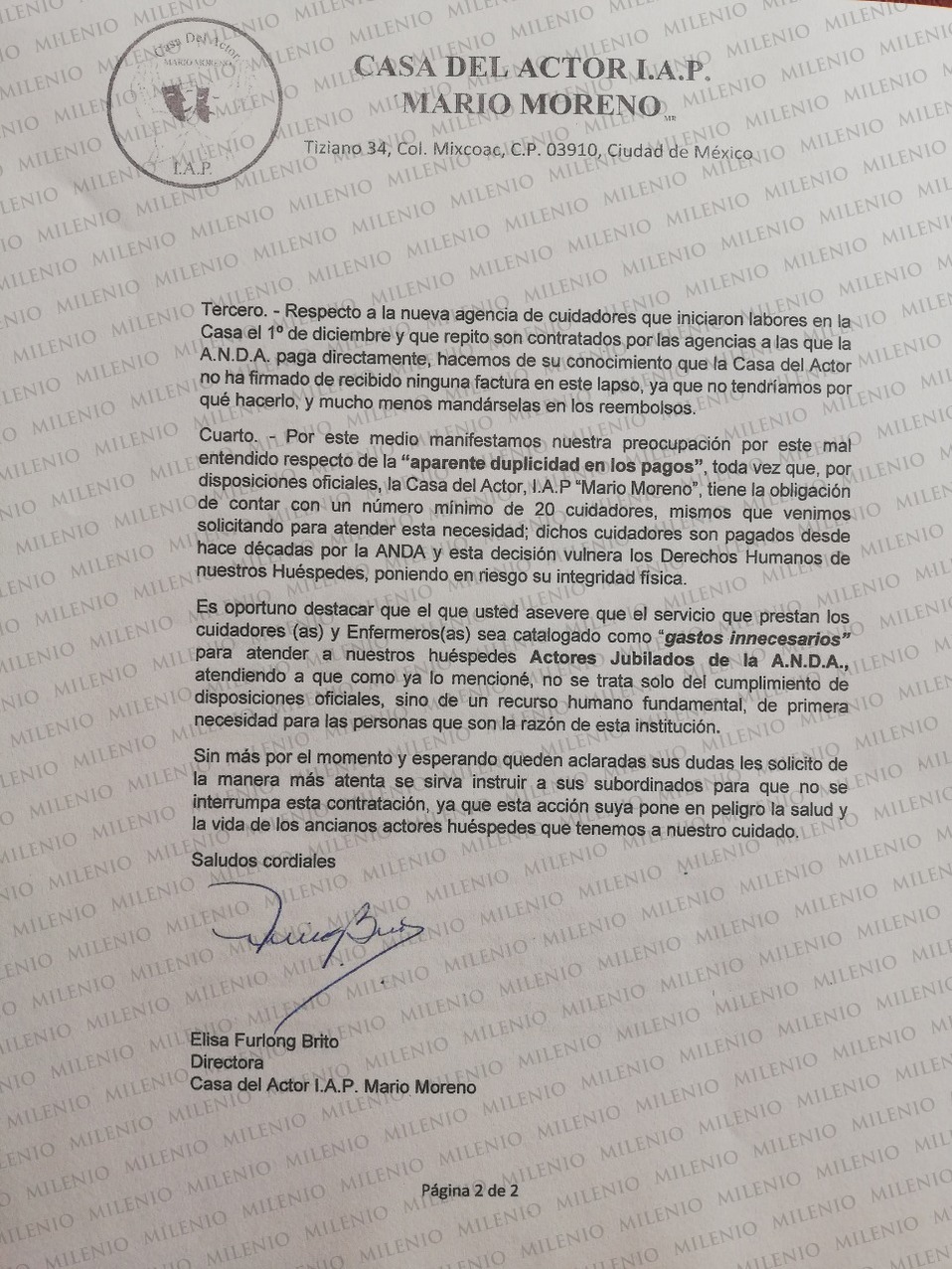 La Casa del Actor... casi 2 años sin apoyo de la ANDA
