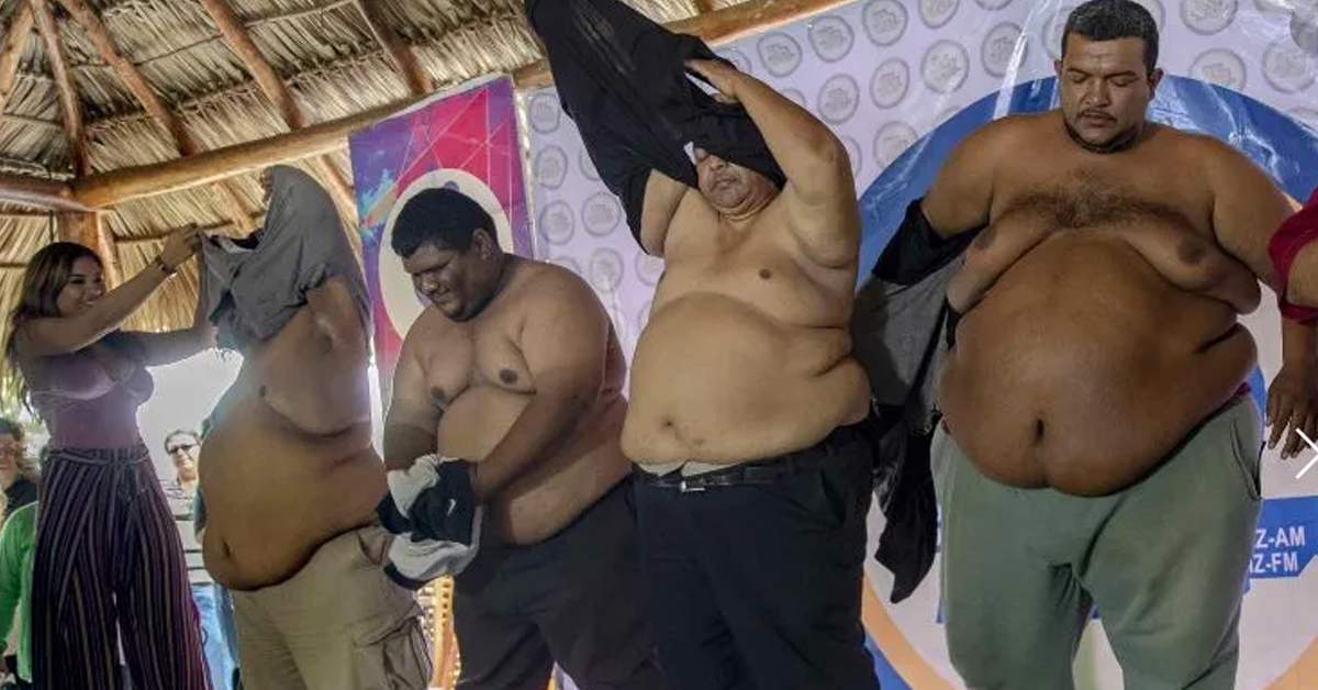 Eligen al "Papá más Panzón"
