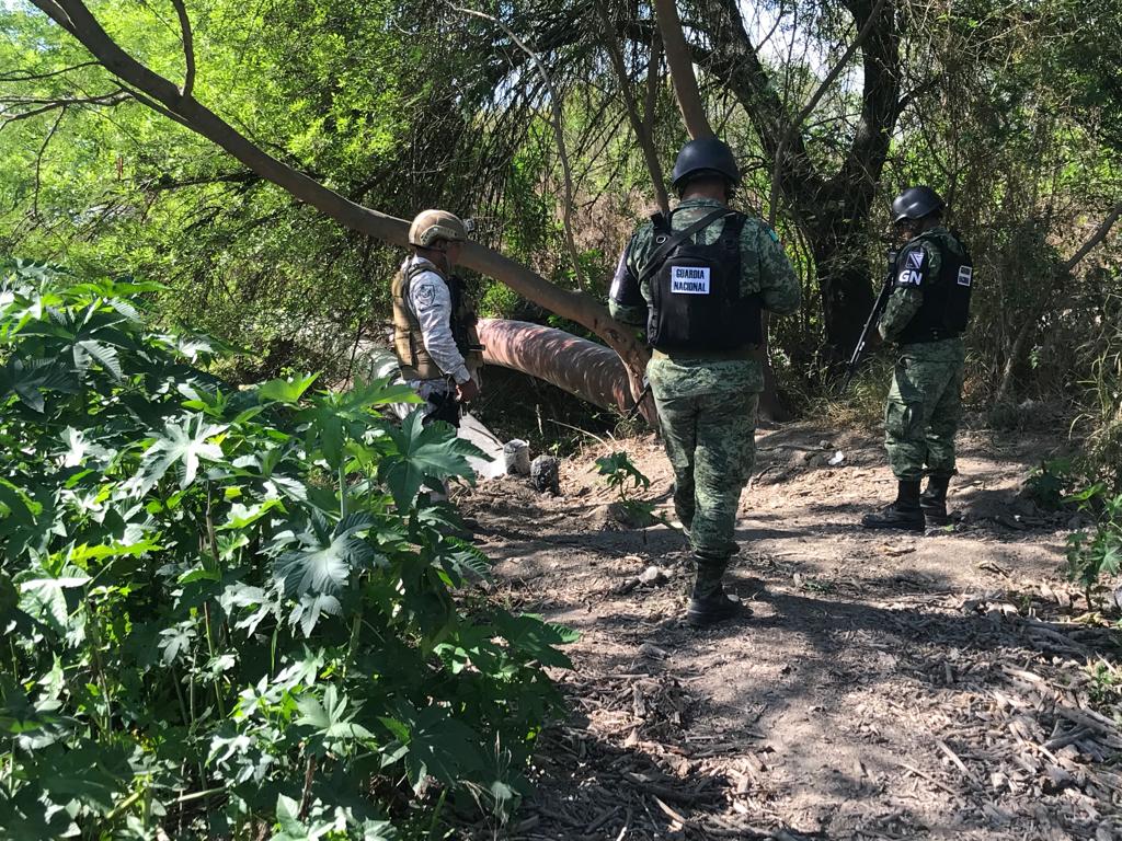 Guardia Nacional asegura toma clandestina de hidrocarburos en Pesquería