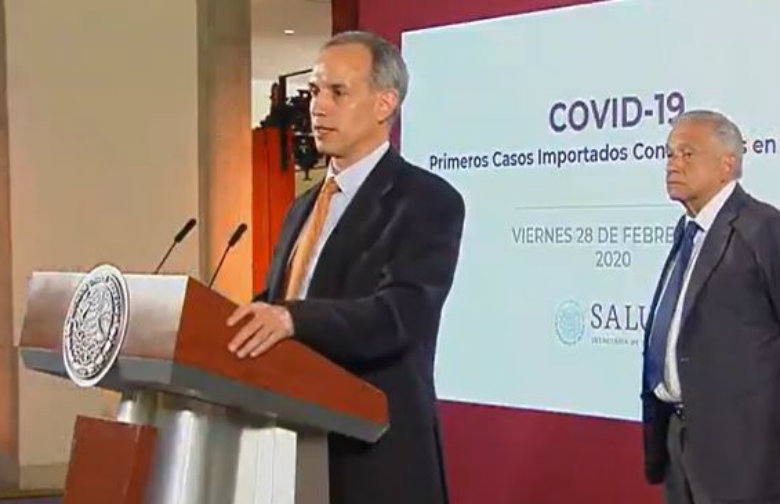 Confirman primer caso de Covid-19 en México