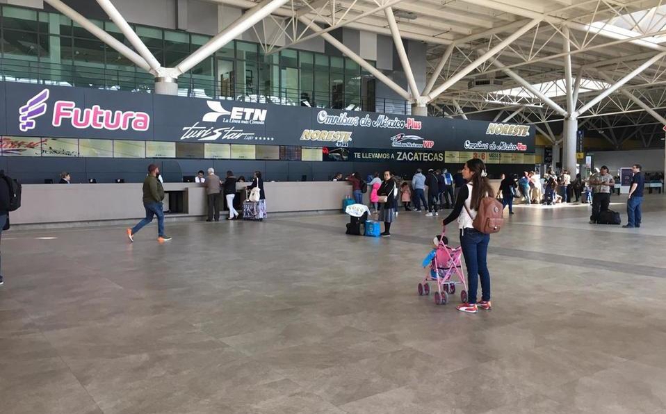 Instalan módulo de información sobre coronavirus en Central de Autobuses de Monterrey