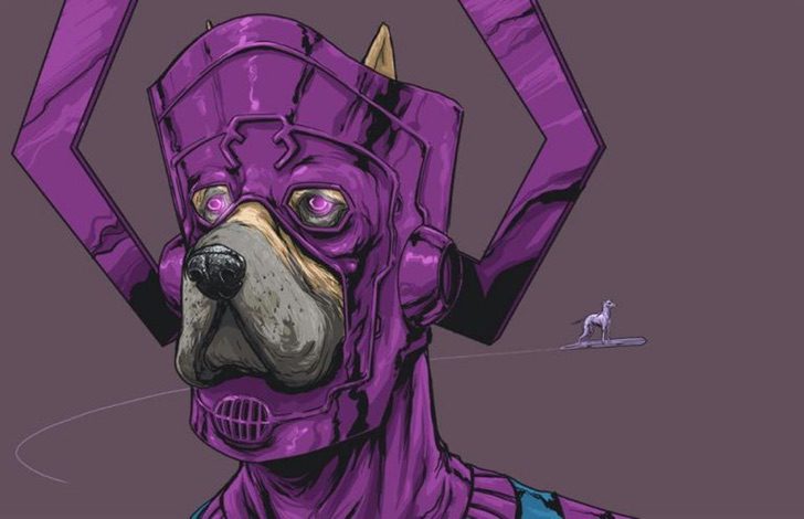 Versión perruna de los superhéroes