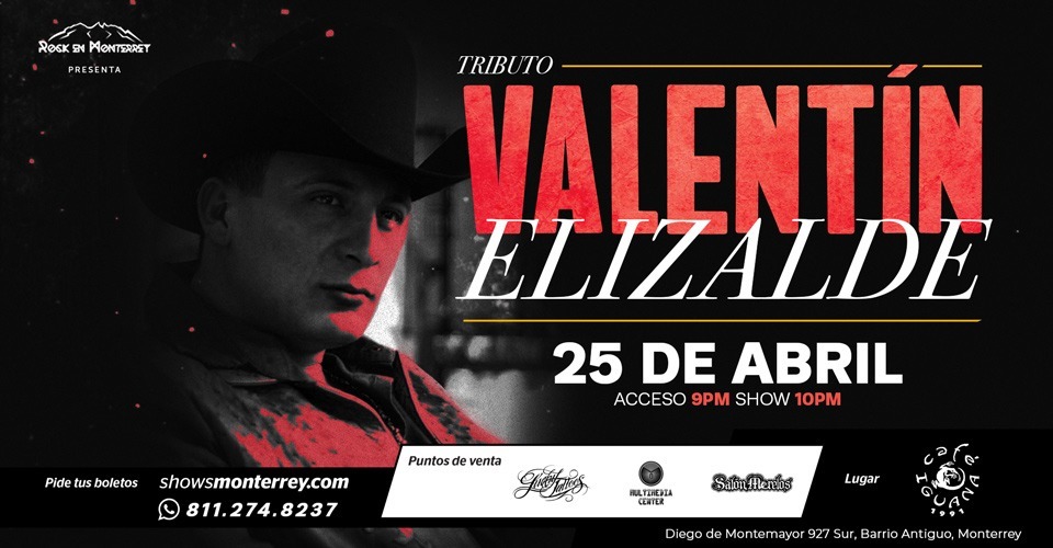 ¿Quién se apunta?: Tendrá Valentín Elizalde concierto tributo en Monterrey