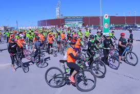 Se lleva a cabo rodada ciclista