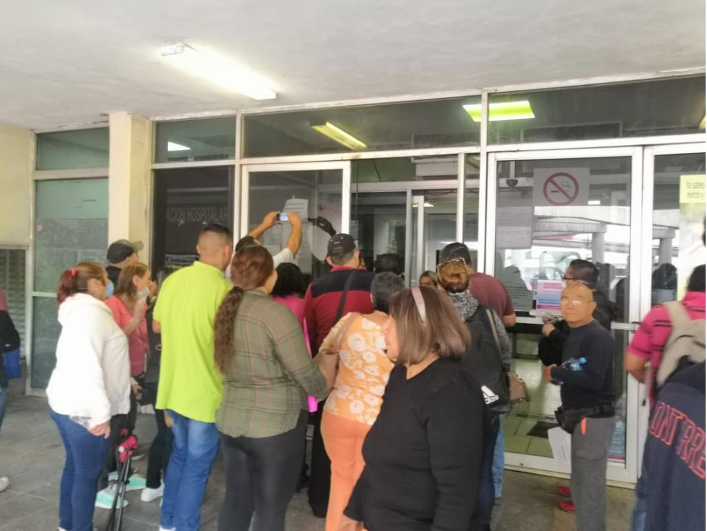Telediario noticia Suspenden citas en la Clínica #6 del IMSS 