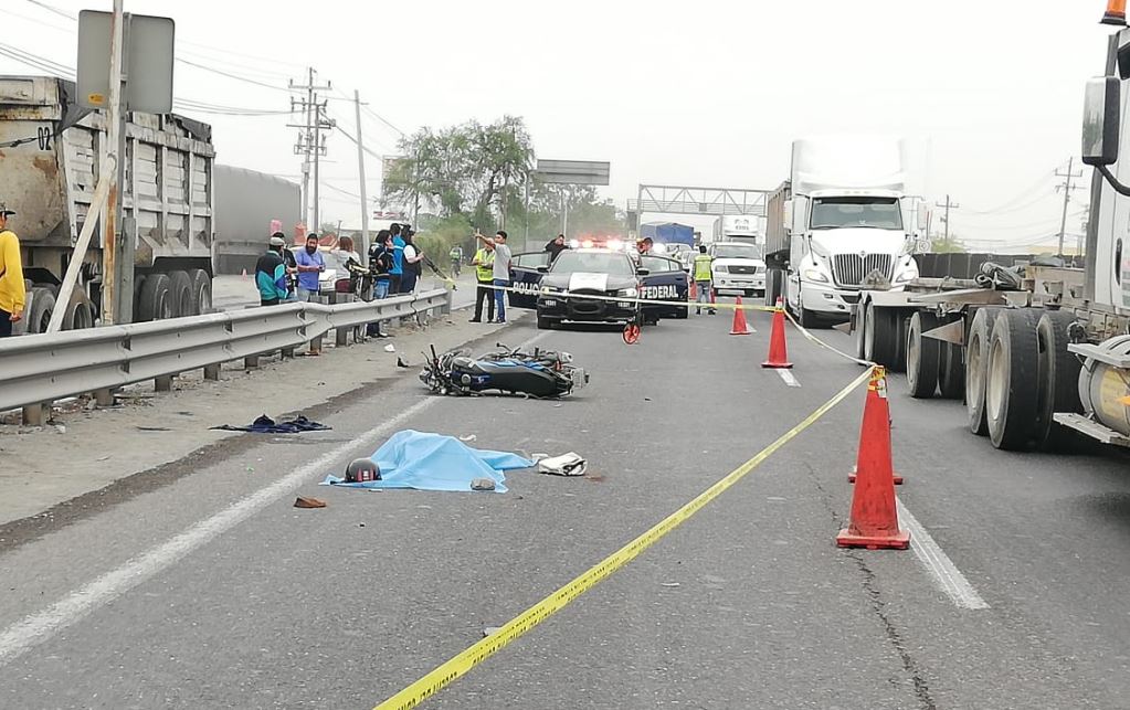 Telediario noticia Muere mujer en un fuerte accidente en García  