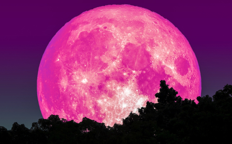 Superluna rosa de abril: qué es y cuándo será visible 