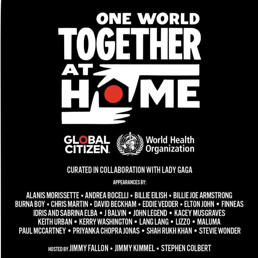 Anuncia Lady Gaga evento para apoyar a trabajadores de la salud