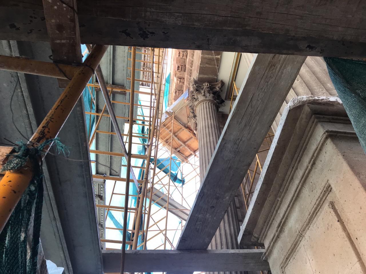 Restauración del Teatro Manuel Doblado va en buen tiempo pese a el covid-19