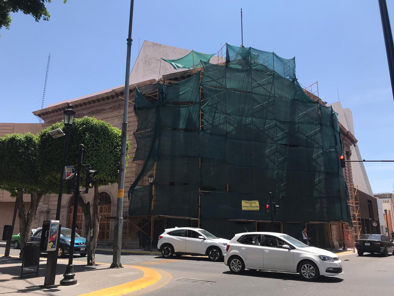 Restauración del Teatro Manuel Doblado va en buen tiempo pese a el covid-19