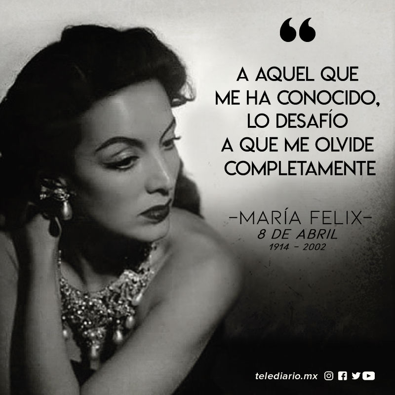 María Félix: 106 años de su nacimiento y 18 de su muerte