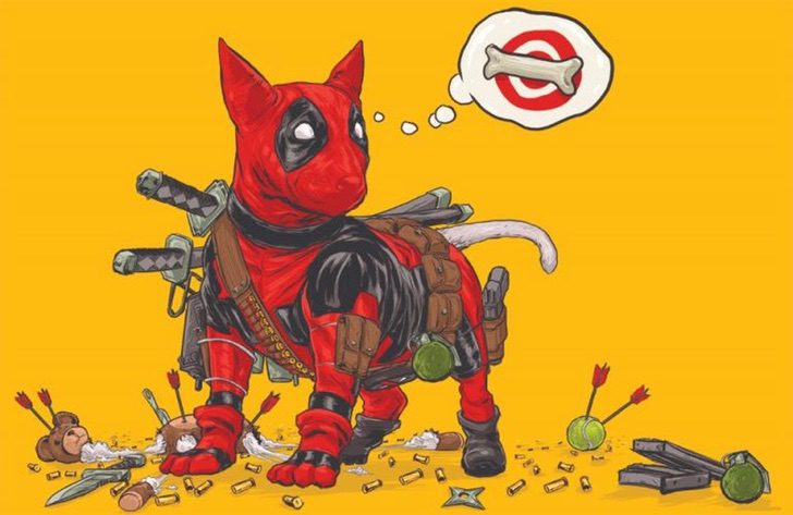 Versión perruna de los superhéroes