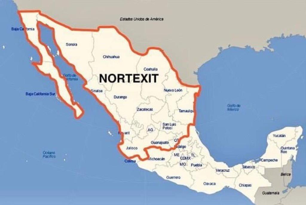 Usuarios proponen el ‘Nortexit’, la creación de una ‘República Norteña’
