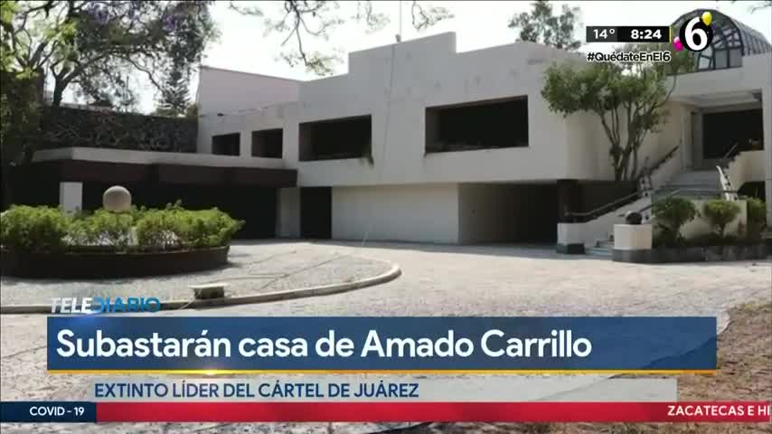 MX.- Subastarán residencia de ‘El Señor de los Cielos’ en CDMX 