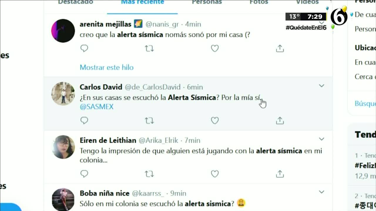 CDMX realiza prueba de audio en altavoces de alerta sísmica