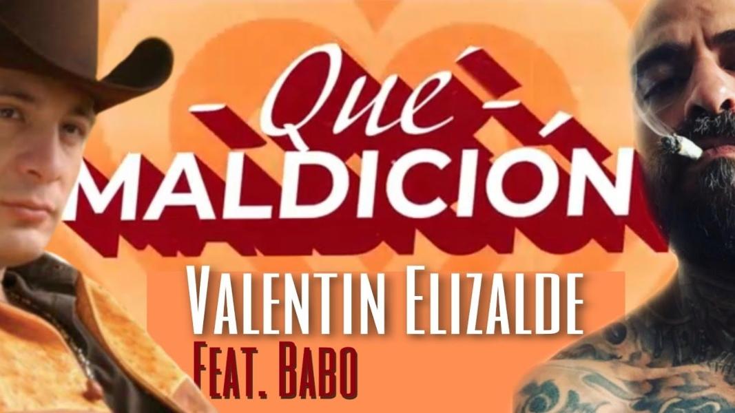 ¿Te gustó 'Qué Maldición'? Ahora escúchala con las voces de Valentín Elizalde y Babo