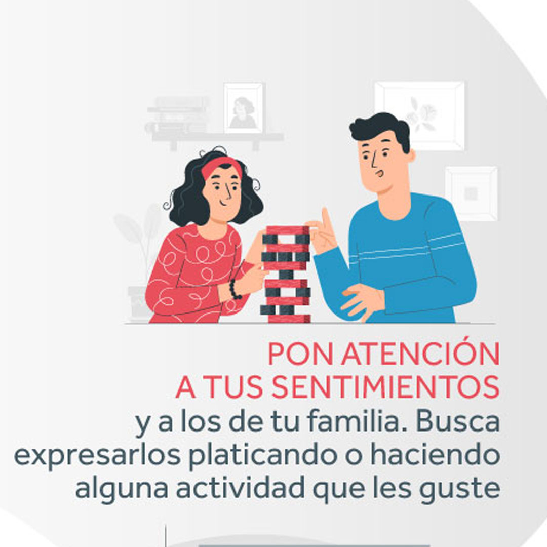 Convivencia familiar, uno de los retos en cuarentena