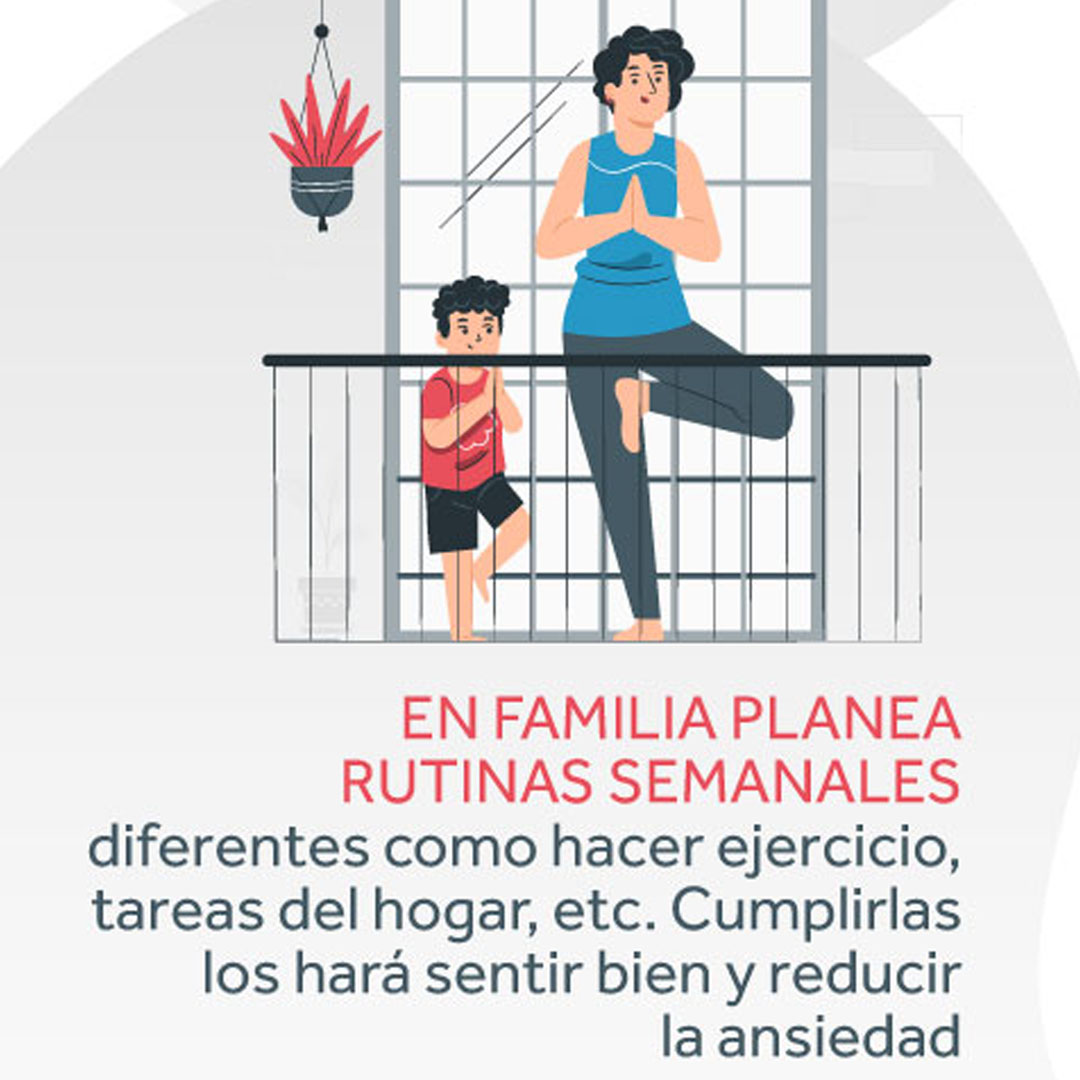 Convivencia familiar, uno de los retos en cuarentena