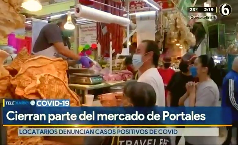 10 casos de COVID-19 en Mercado Portales alcaldía Benito Juárez: locatarios [VIDEO]