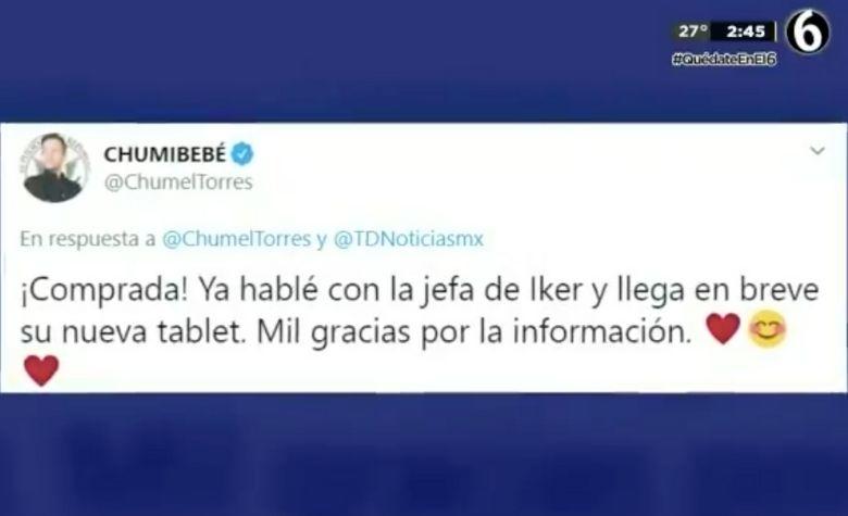 Chumel Torres regala tablet a niño que se volvió viral por hacer mandados [VIDEO]