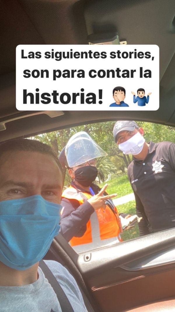 Multan a Miguel Layún por circular en Monterrey [FOTO]