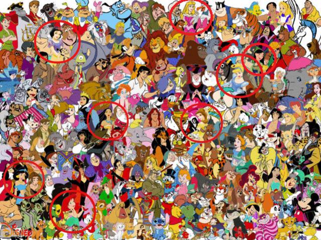 Test visual: Encuentra a las 8 Princesas Disney entre todos los personajes