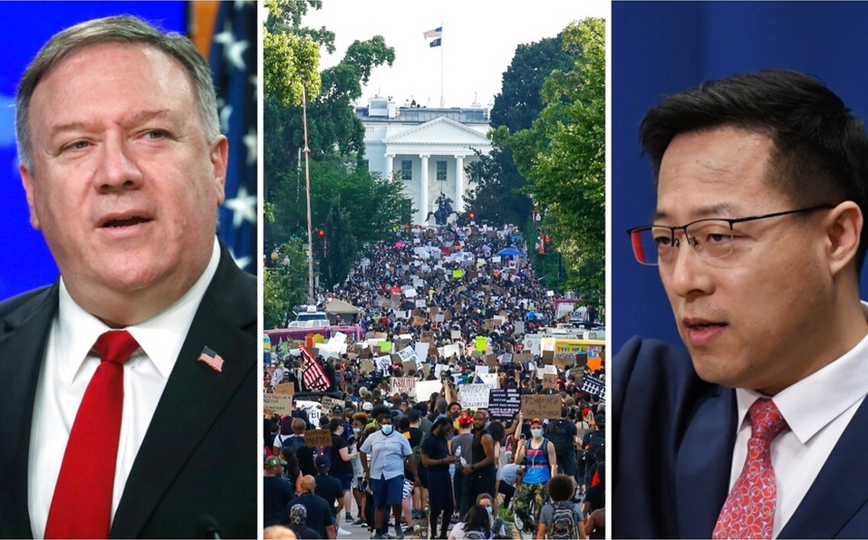 EU acusa a China de usar la muerte de George Floyd para hacer propaganda