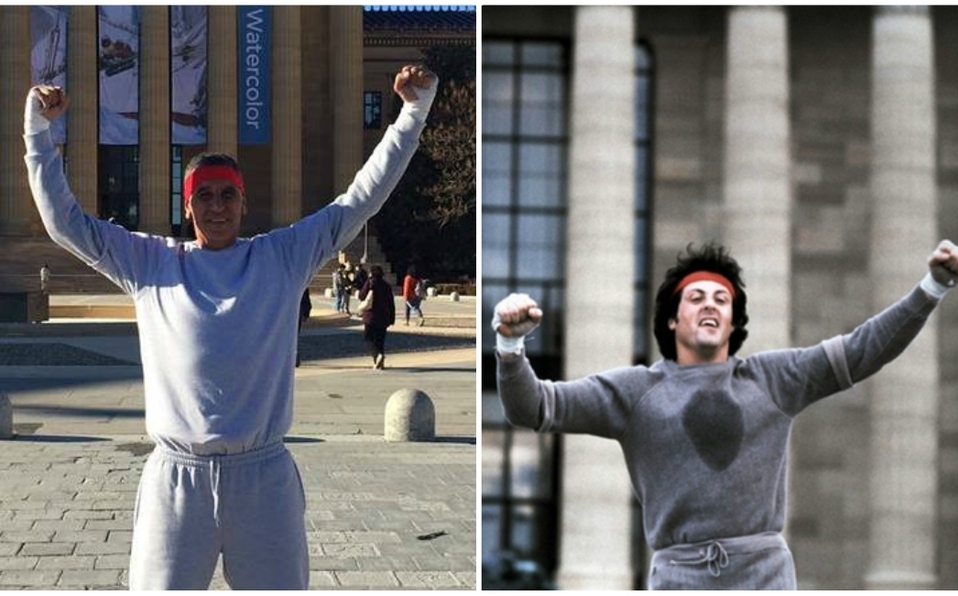 Hombre recrea icónicas escenas de 'Rocky' [FOTOS]